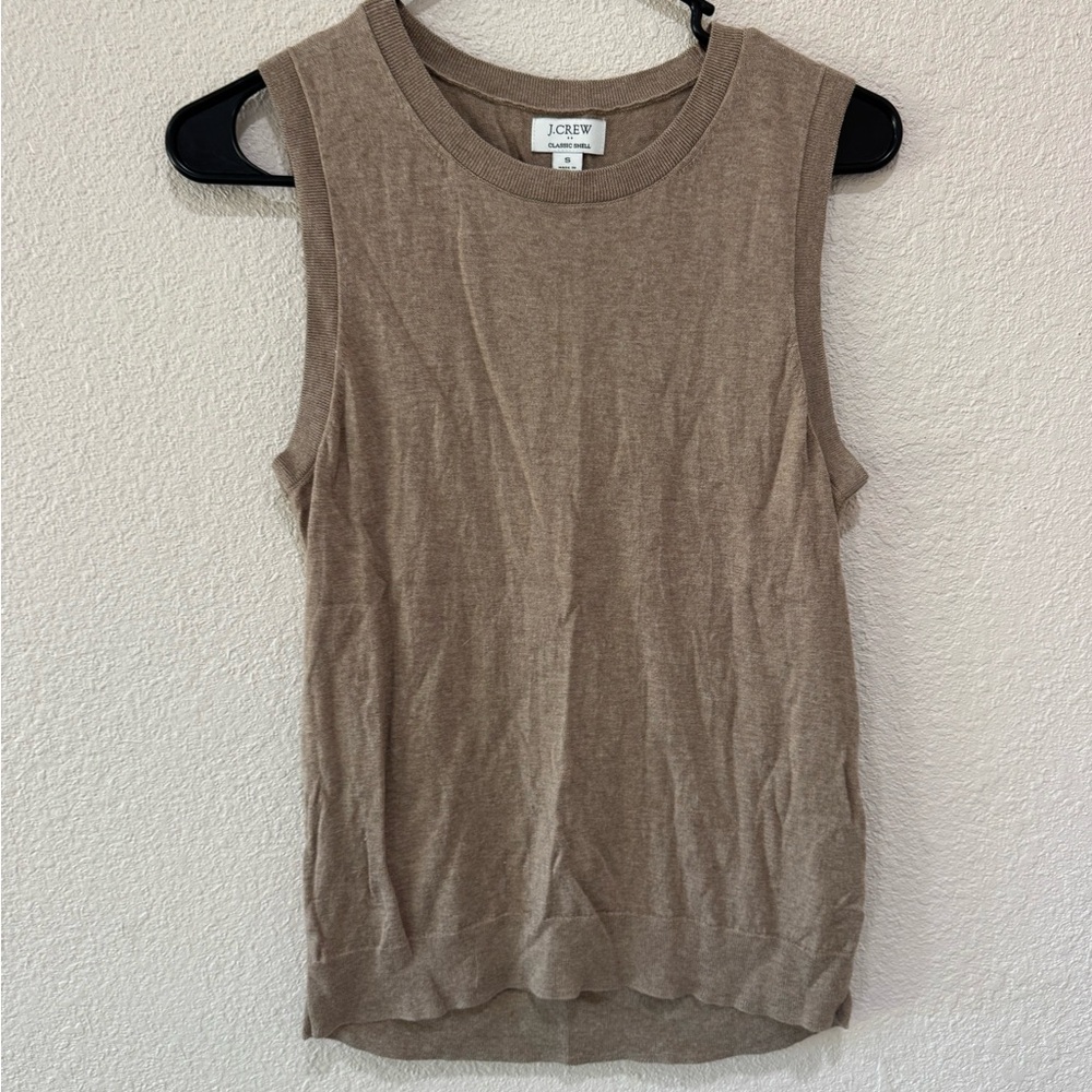 J. Crew Women's classic shell beige/brown